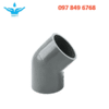 Cút 45° uPVC