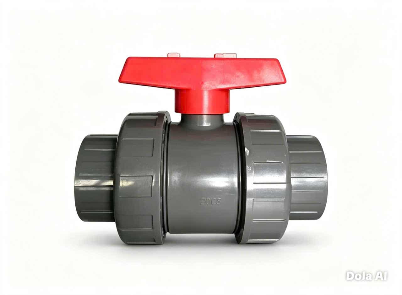 van_bi_pvc_vf1 van bi rắc co nhựa uPVC