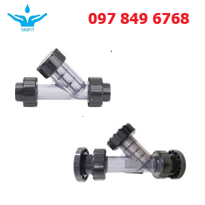 y lọc nhựa uPVC rắc co