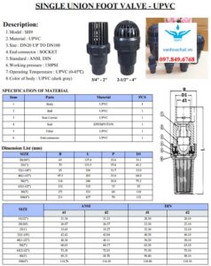 Catalo Rọ hút nhựa dán keo PVC