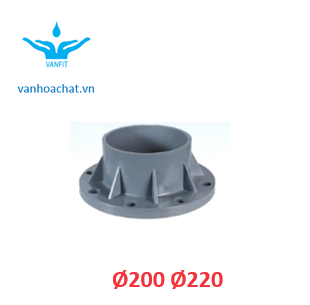 Mặt bích liền phi 200