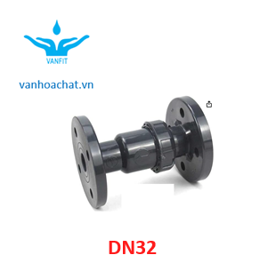 VAN 1 CHIỀU DN32 RẮC CO dn40