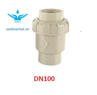 Van 1 chiều Rắc co PPH DN100
