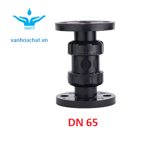 Van 1 chiều nhựa DN65