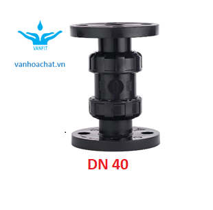 Van 1 chiều nhựa rắc co DN40