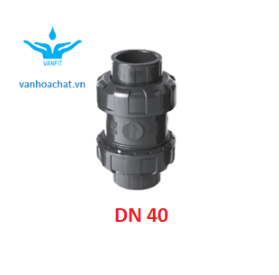 Van 1 chiều nhựa rắc co DN40