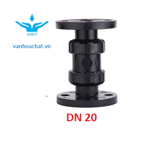 Van 1 chiều rắc co đôi DN20