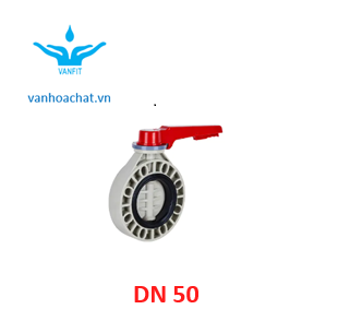 Van bướm nhựa DN50