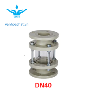 kính quan sát dòng chảy dn40