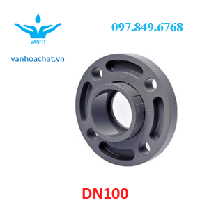 mặt bích xoay uPVC 100