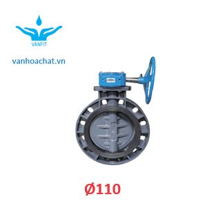 van bướm uPVC phi 110