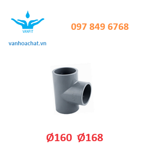Tê đều PVC 168