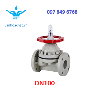 Van màng nhựa pph DN100