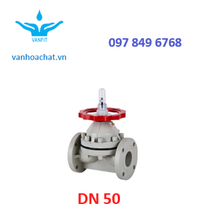Van màng nhựa pph DN50
