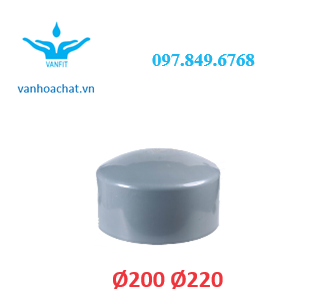 nút bịt pvc D200