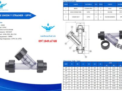 y lọc PVC