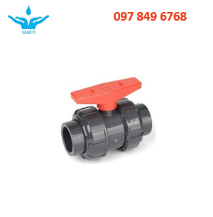 Van Bi Nhựa Rắc Co Ren Trong uPVC Ø27x3/4'' (VANFIT)