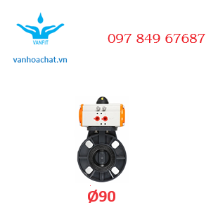 Van bướm nhựa phi 90 - Copy