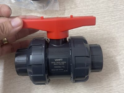 VAN BI NHỰA 2 ĐẦU RẮC CO RẮC CO PVC, UPVC, CPVC, PVDF