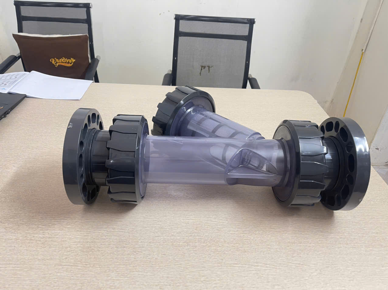 Y lọc mặt bích pvc
