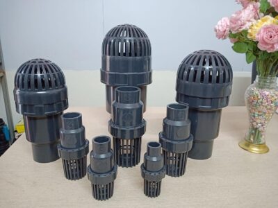 Rọ hút, Luppe Rắc co Mặt Bích uPVC
