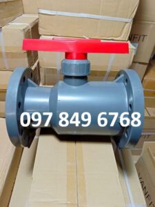 Van Bi Mặt Bích UPVC DN50