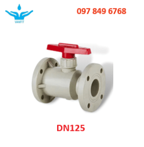 Van Bi Mặt Bích PPH DN125
