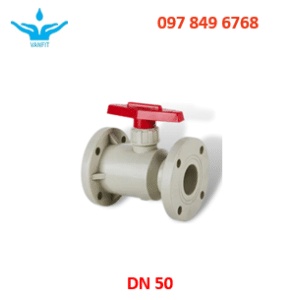 Van Bi Mặt Bích PPH DN50