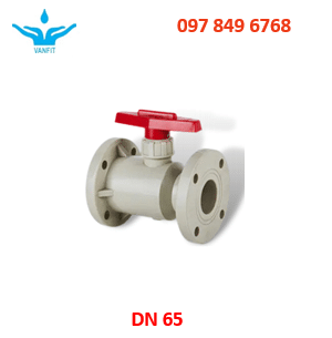 van-nhua-pph-dn65 Van Bi Mặt Bích PPH DN65