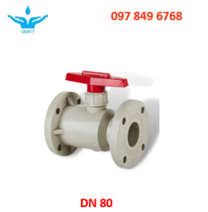 Van Bi Mặt Bích PPH DN80