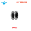 Khớp Nối Mềm Cao Su Mặt Bích DN50