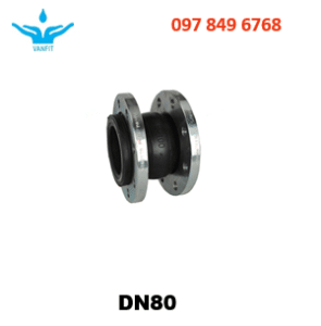 Khớp Nối Mềm Cao Su DN80