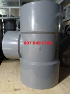 Tê giảm upvc