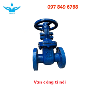 Van_cổng_ti_nổi van bướm ti nổi