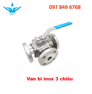 van-bi-inox-3-ngã Van Bi Inox 3 ngả