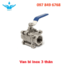 Van bi inox 3 Thân