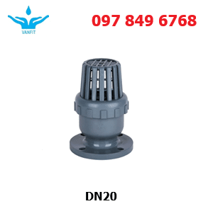 ro-hut-mat-bichro-pvc-Dn20 Rọ hút Mặt Bích Nhựa PVC DN20