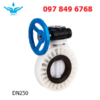 Van Bướm PVDF Tay Quay DN250 phi 250
