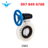 Van Bướm PVDF Tay Quay DN65 phi 75
