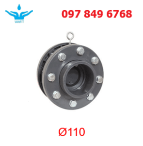 Van Một Chiều Cánh Bướm PVC 110 (DN100)