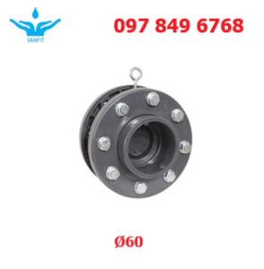 Van Một Chiều Cánh Bướm PVC 60