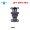 Van Một Chiều PVC Kết Nối Mặt Bích D110