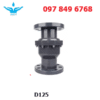 Van Một Chiều PVC Kết Nối Mặt Bích D125