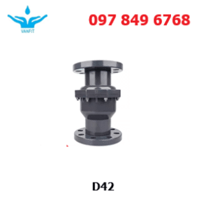 van_một_chiều_upvc_lá_lật_mặt_bích_D42