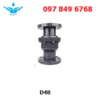 Van Một Chiều PVC Kết Nối Mặt Bích D48